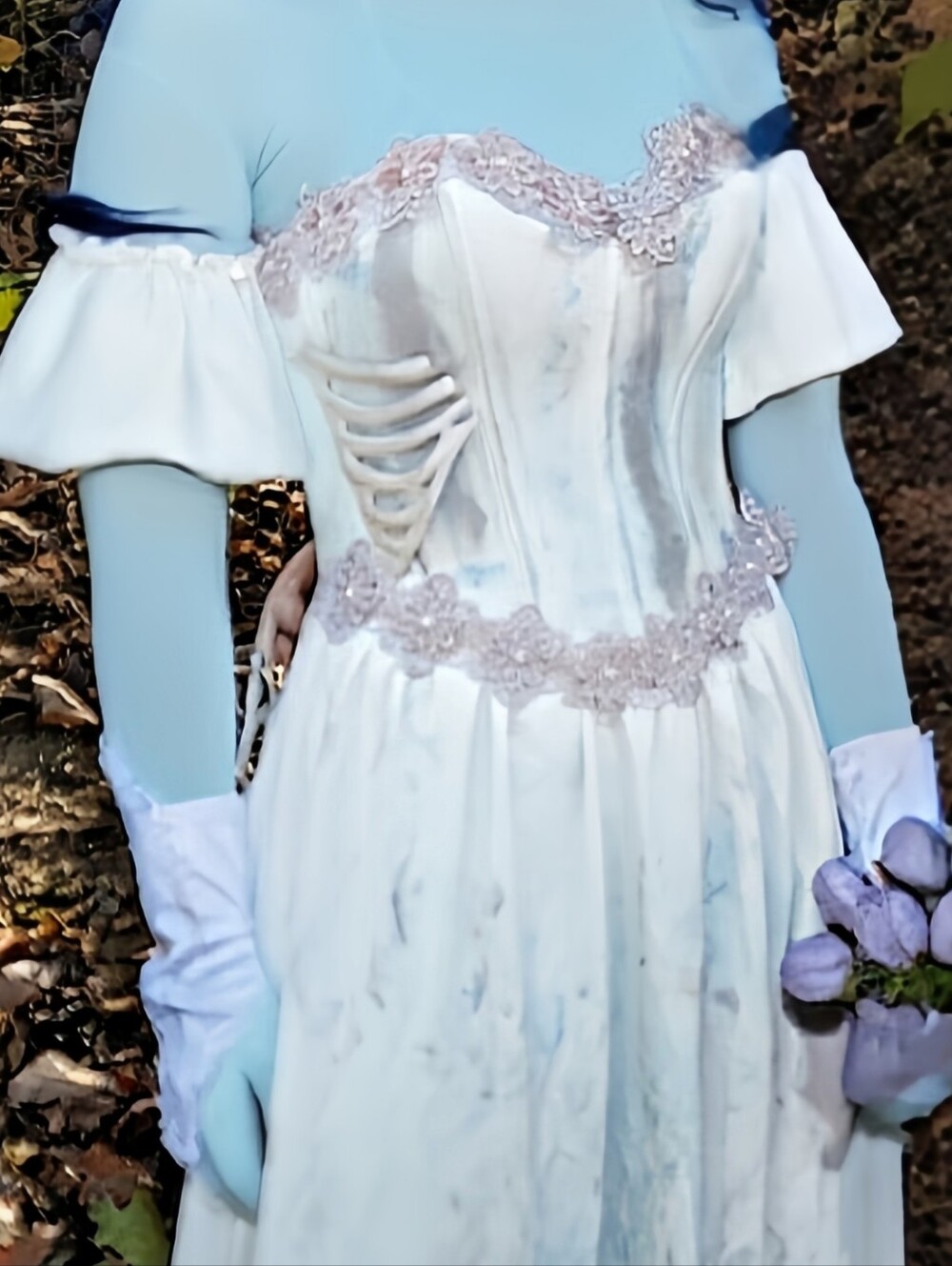 💙 Customized Corpse Bride Emily Costume, Size S/M